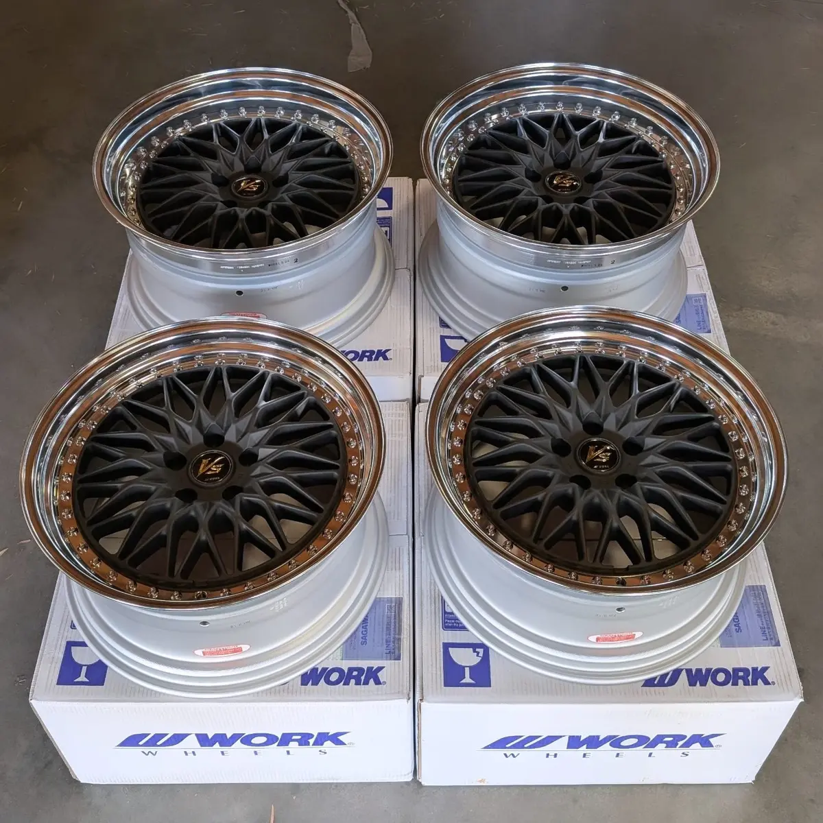 19-Inch Work VS XV Step-Rim Wheel – 5x114.3 Bolt Pattern