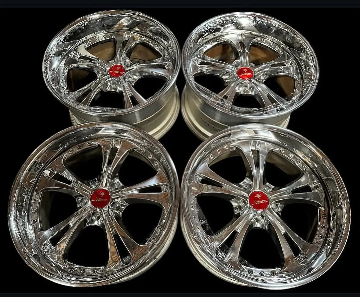 19-Inch Weds Cerberus II Alloy Wheels – 5x114.3 Bolt Pattern, Polish Finish (Made to Order)