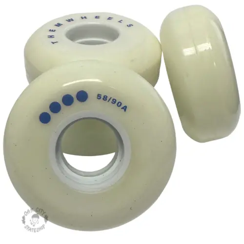 Them Stock Team Wheel 58Mm 90A (4 Pack)- Yellowing Urethane - Deal Pricing! 1