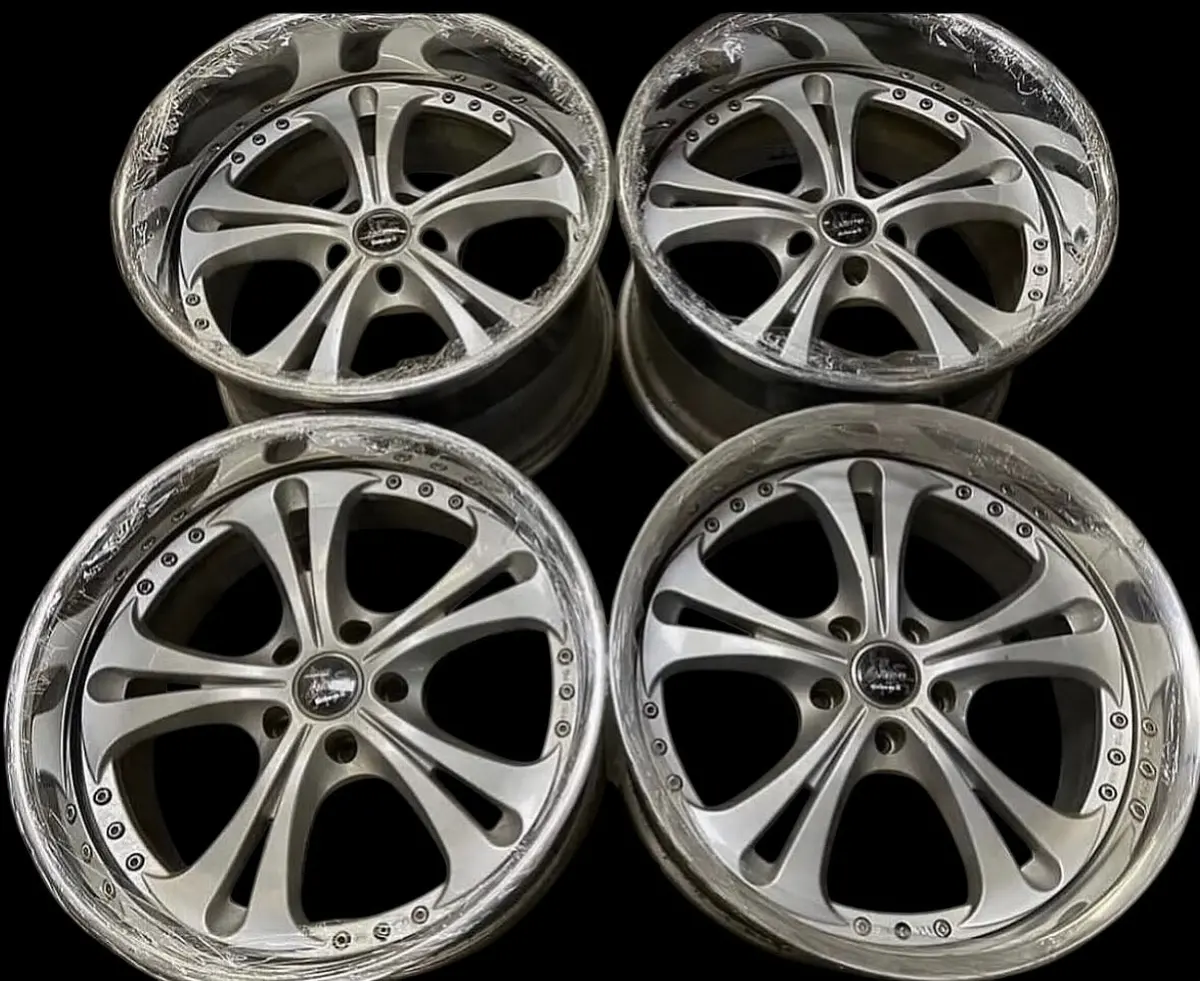 19-Inch Weds Cerberus II Alloy Wheels — 5x114.3 Bolt Pattern, Silver Finish