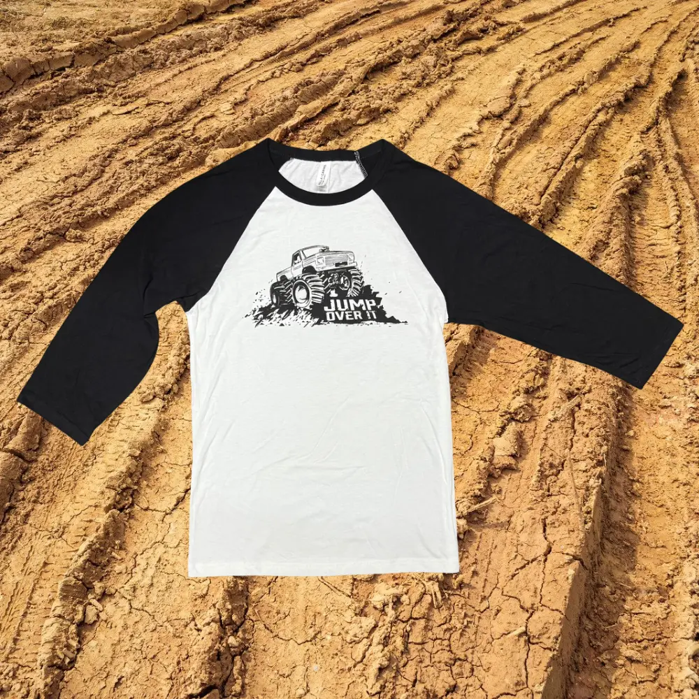 Jumbo - 8 Wheel Drive - 3/4 Sleeve Tee 1