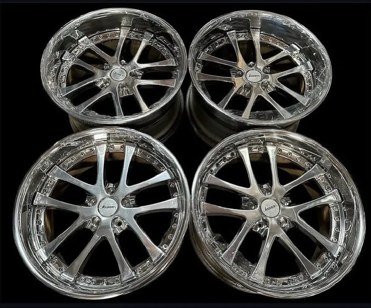 18" Weds LXZ Alloy Wheels – 5x114.3 Bolt Pattern, Available in Flat or Concave Design