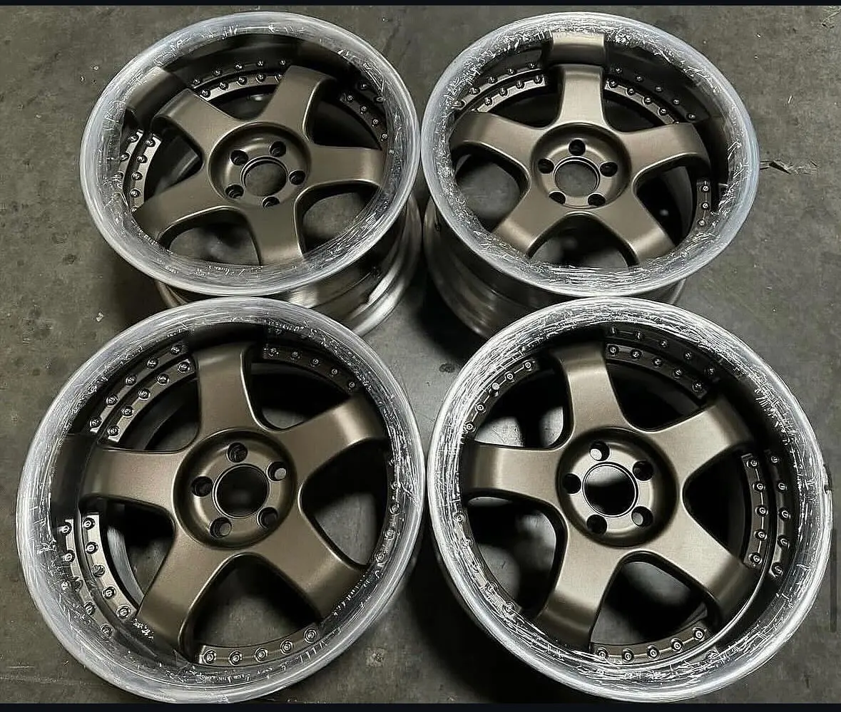 17-Inch GMR Maven Alloy Wheels — 5x100 Bolt Pattern, Bronze Finish