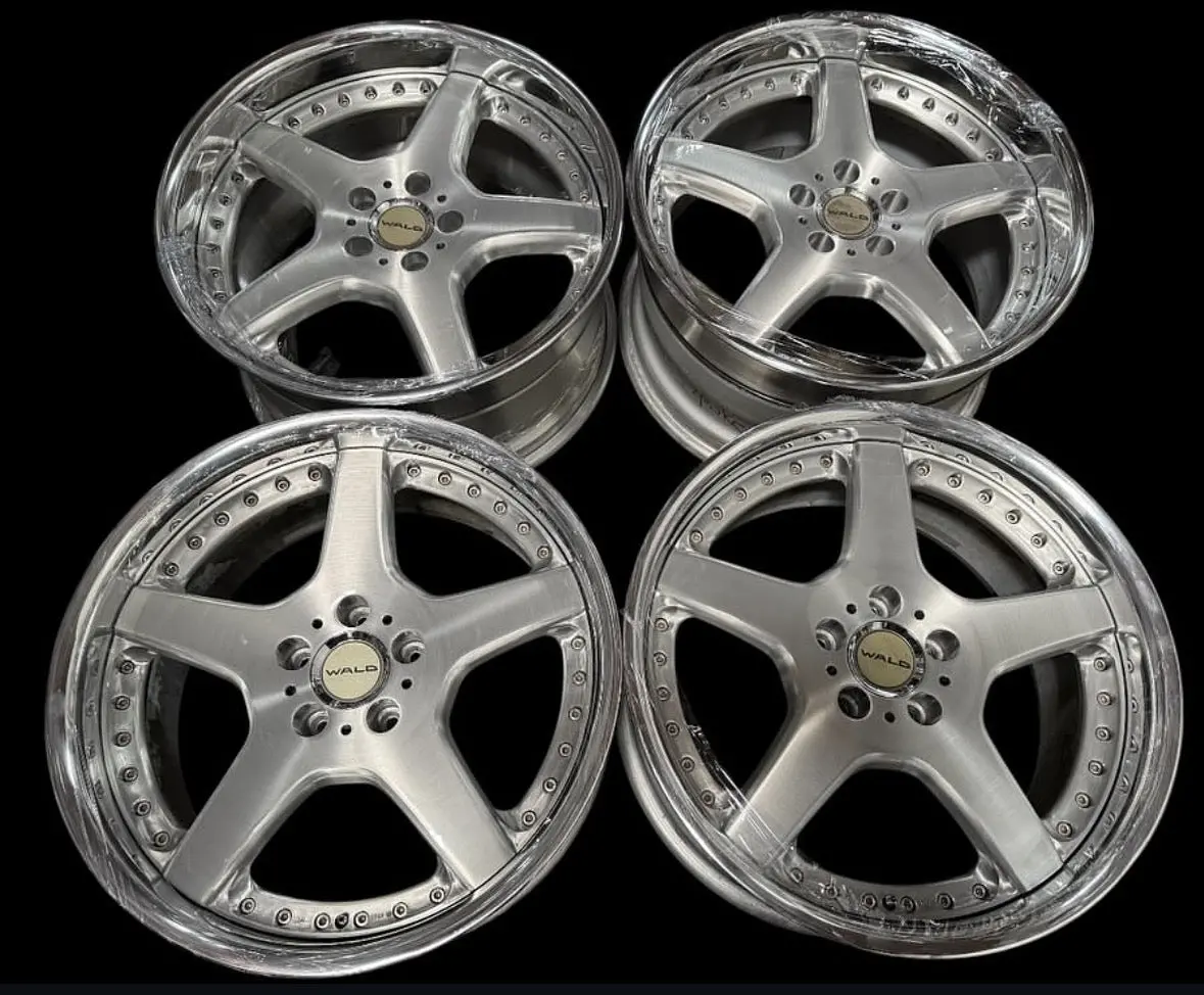 19-Inch Wald Five-Spoke Forged Alloy Wheel with 5x114.3mm Bolt Circle