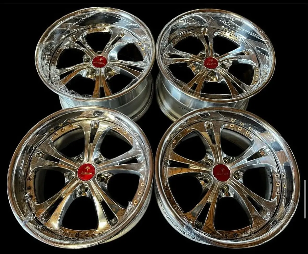 18-inch Weds Cerberus Alloy Wheels — 5x114.3 Bolt Pattern, Ceramic-Polished Surface