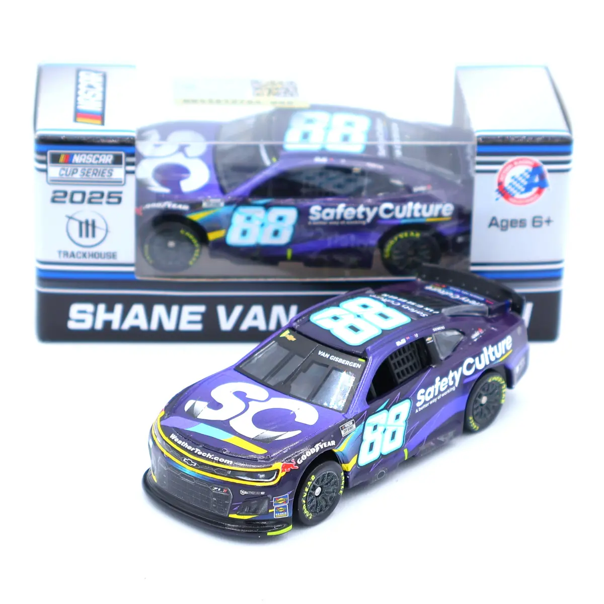 Shane Van Gisbergen 2025 Safety Culture Mexico City Win 1:64 Nascar Diecast 1