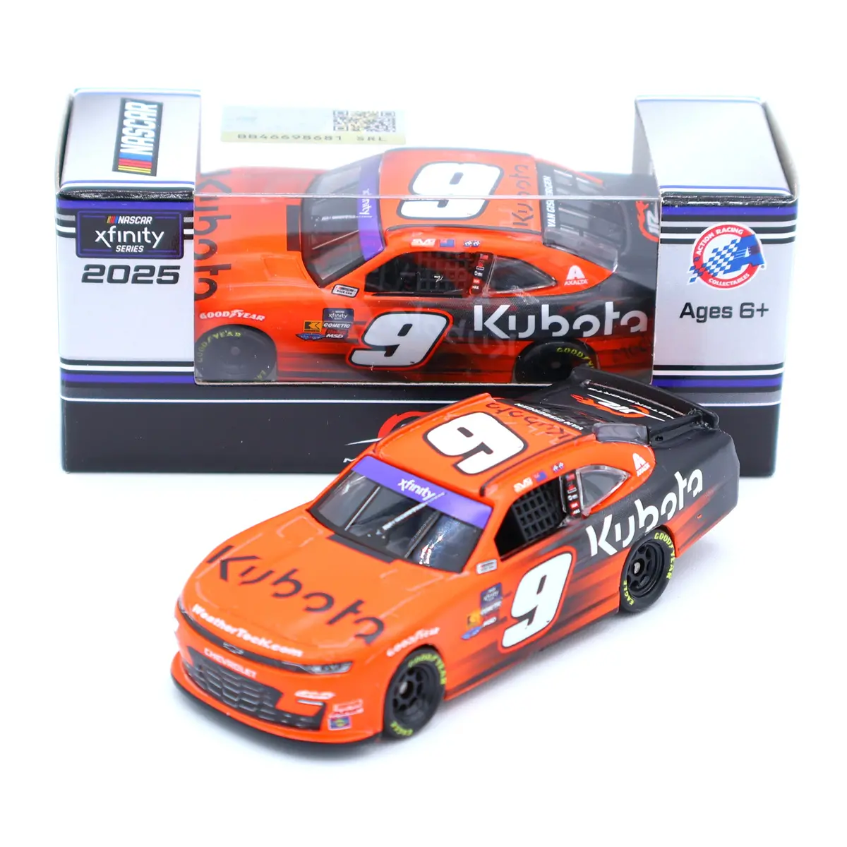 Shane Van Gisbergen 2025 Kubota 1:64 Nascar Diecast 1