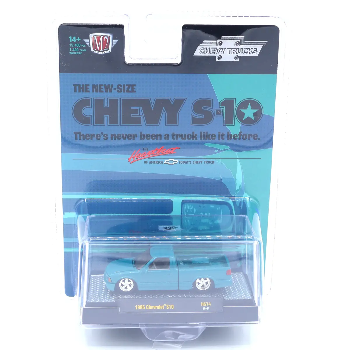1995 Chevrolet S10 M2 Machines 1:64 Scale Hobby Special 31500-Hs74 1