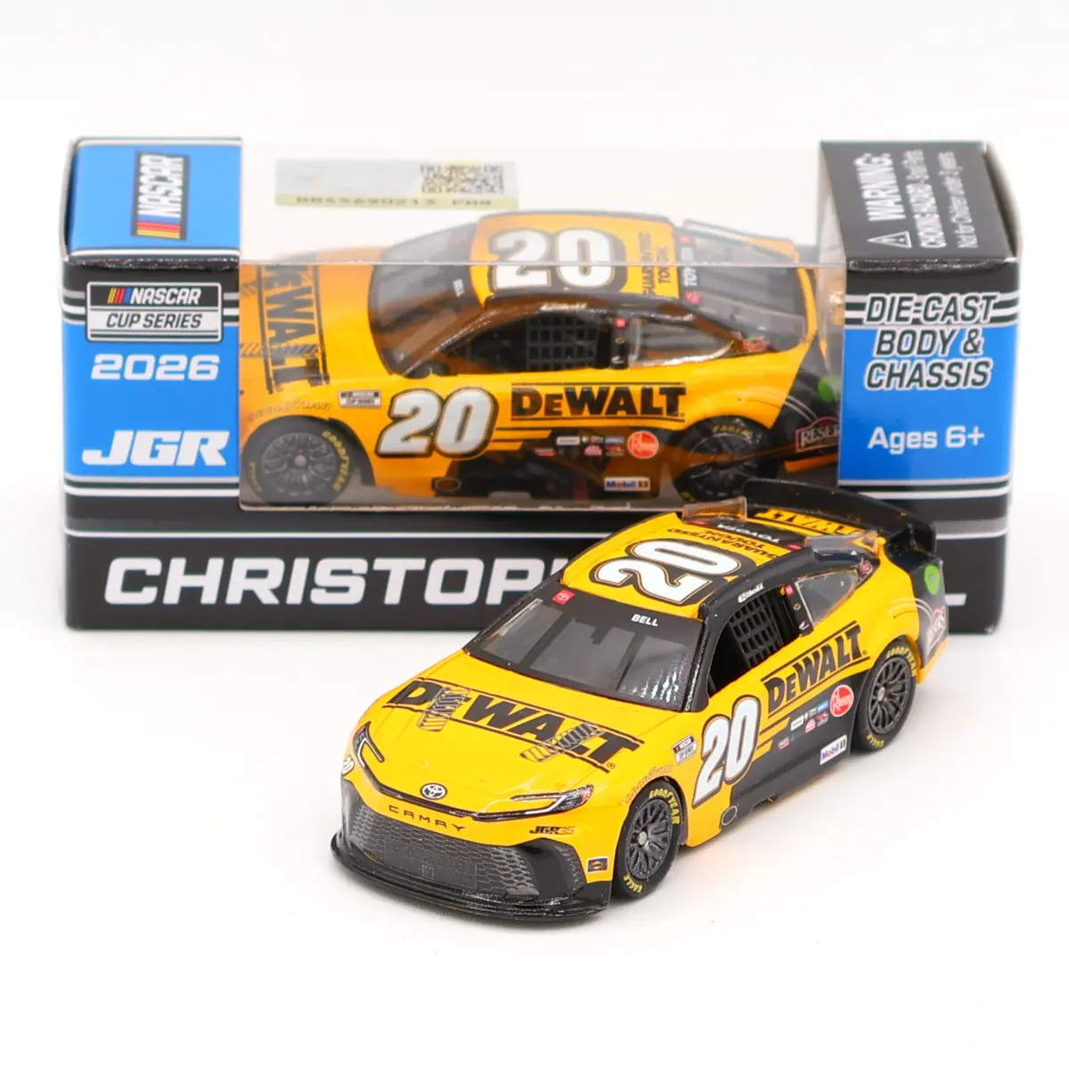 Christopher Bell 2026 Dewalt 1:64 Nascar Diecast 1