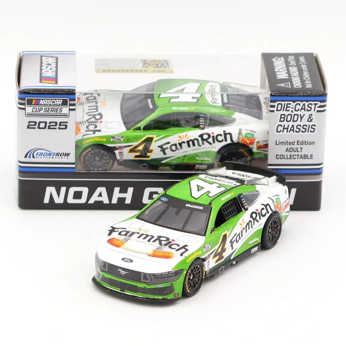 Noah Gragson 2025 Farm Rich 1:64 Nascar Diecast 1