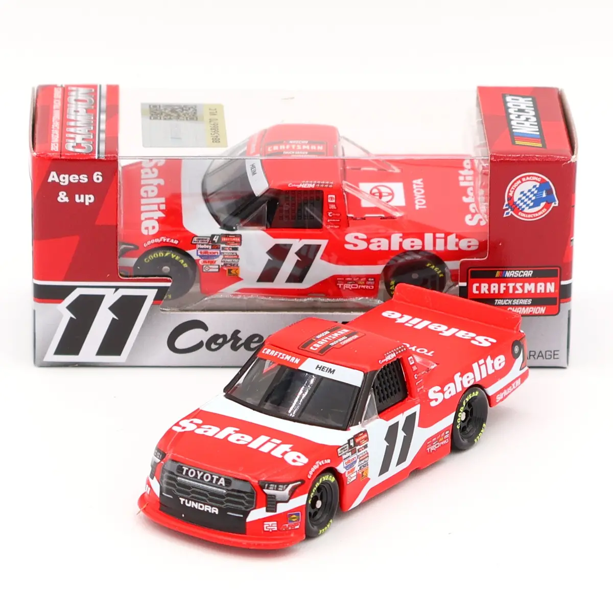 Corey Heim 2025 Safelite Craftsman Truck Series Champion 1:64 Nascar Diecast 1