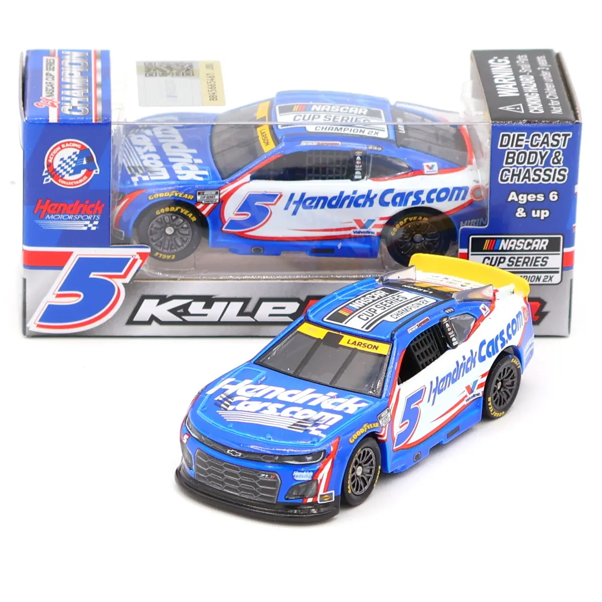 Kyle Larson 2025 Hendrickcars Cup Series Champion 1:64 Nascar Diecast 1