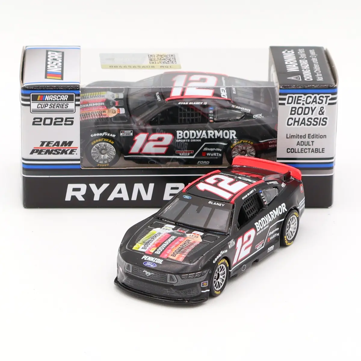 Ryan Blaney 2025 Bodyarmor Black 1:64 Nascar Diecast 1