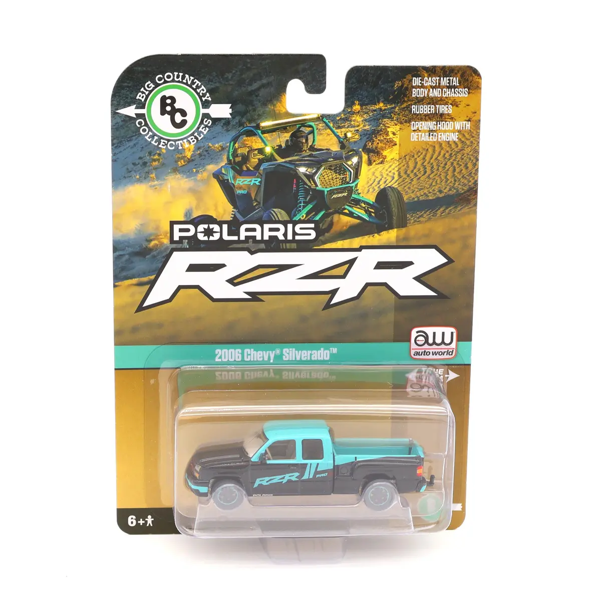 2006 Chevrolet Silverado Extended Cab Polaris Auto World Big Country 1:64 Scale 1