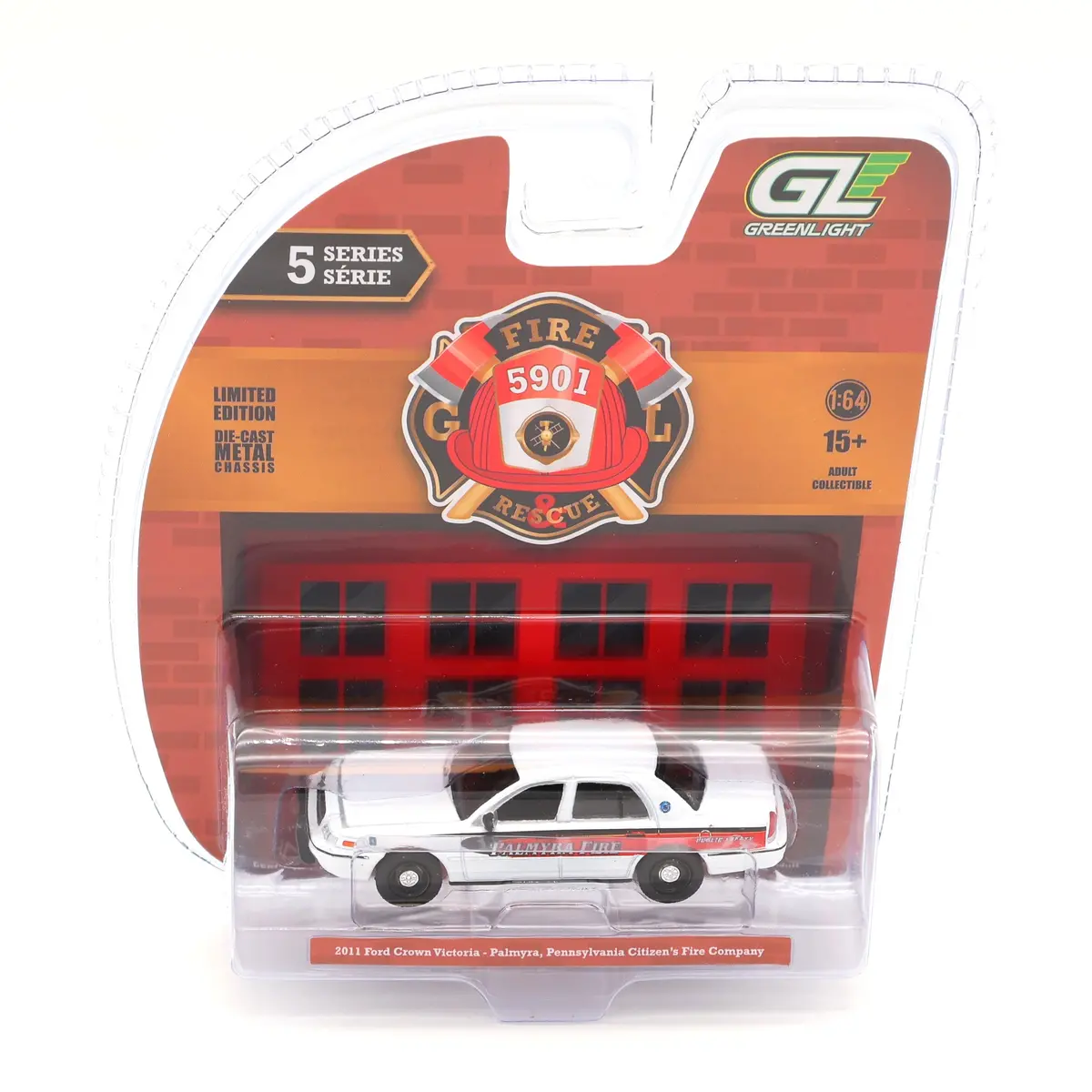 2011 Ford Crown Victoria 1:64 Diecast Fire & Rescue Series 5 1