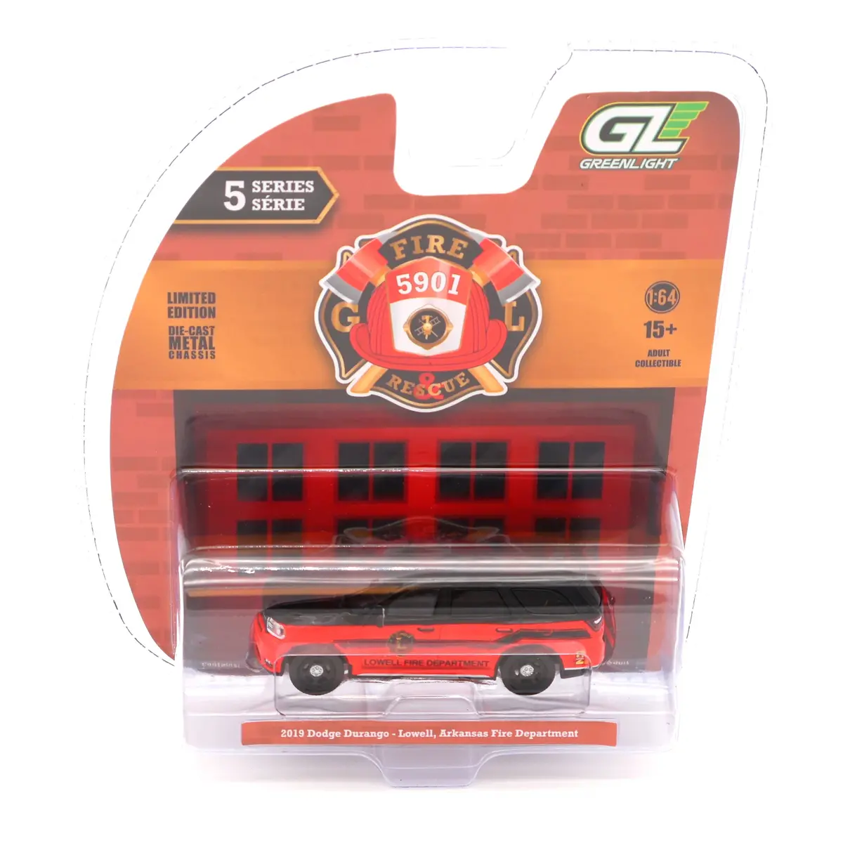 2019 Dodge Durango 1:64 Diecast Fire & Rescue Series 5 1