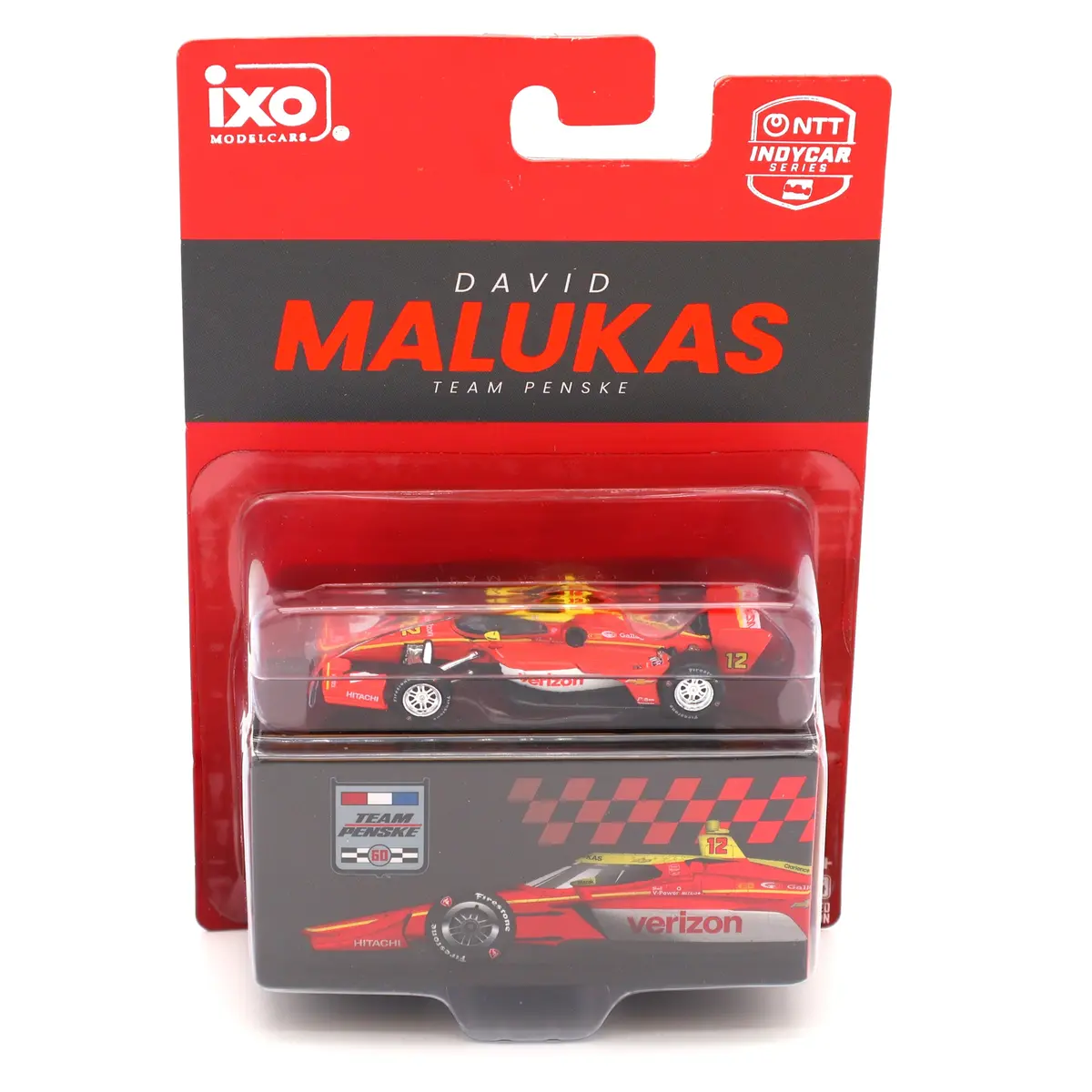 David Malukas 2026 Team Penske Verizon 1:64 Indycar Diecast 1