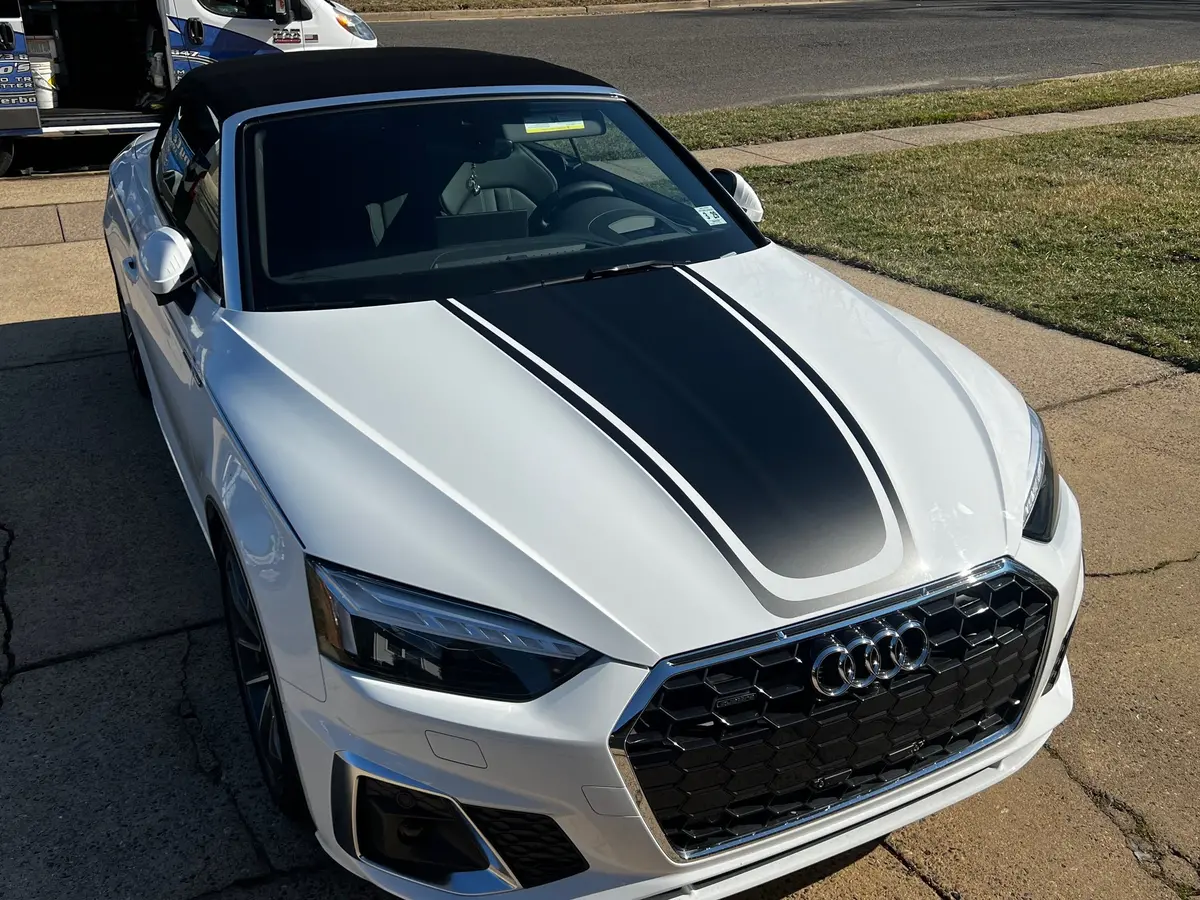 Hood Decal For 2020-2025 Audi A5 1
