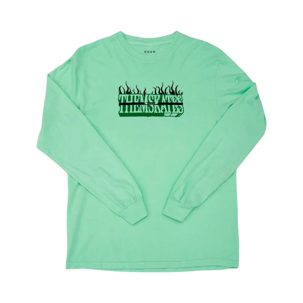 T8 X Them Skates Fire Longsleeve 1