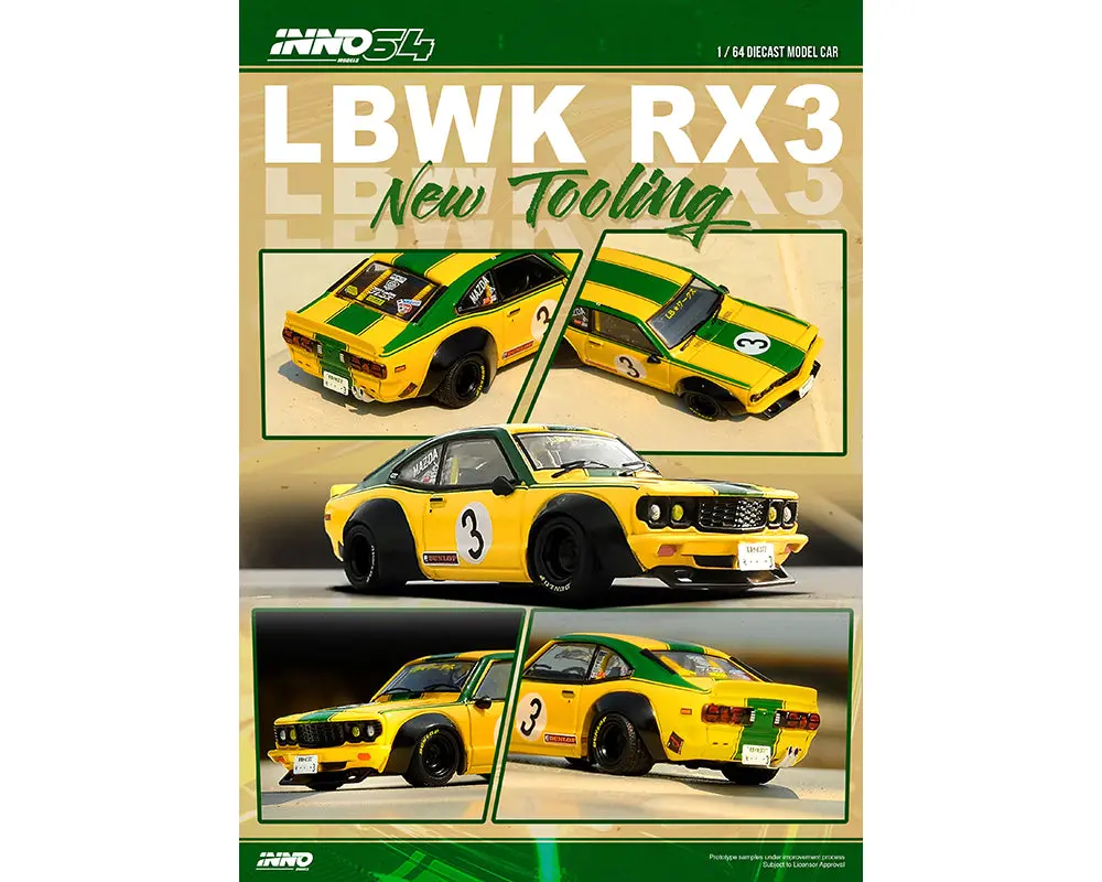 Inno64 1/64 Lbwk Mazda Rx3 Savanna 1