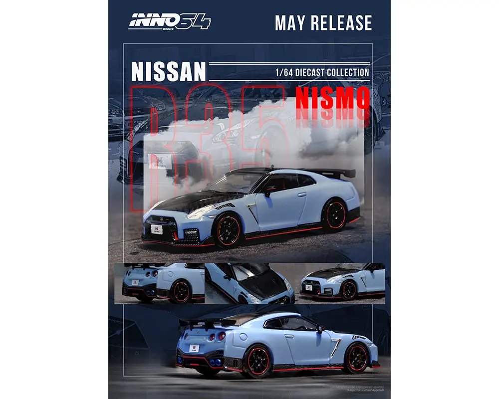 Inno64 1/64 Nismo Special Edition 2022 Stealth Gray 1