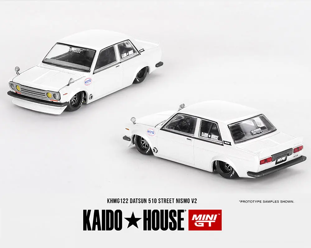 Kaido House 1/64 Datsun 510 Street Nismo V2- White //122 1