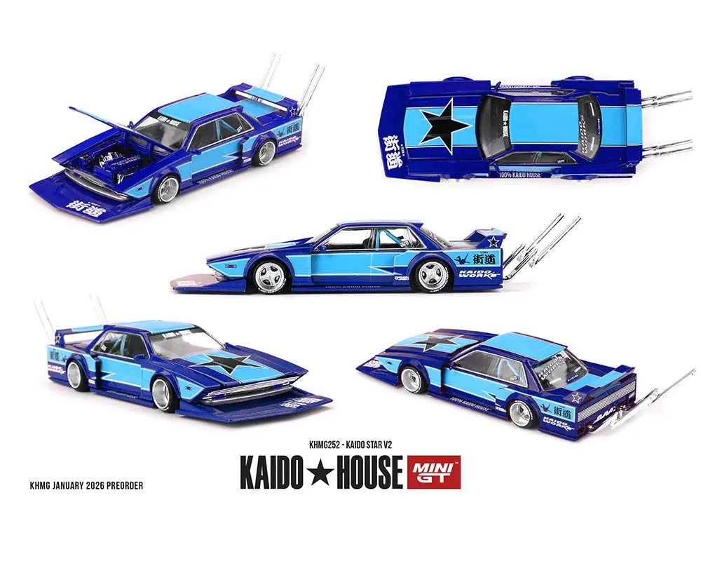 (Coming Soon) Kaido House X Mini Gt 1:64 Kaido Star V2 1