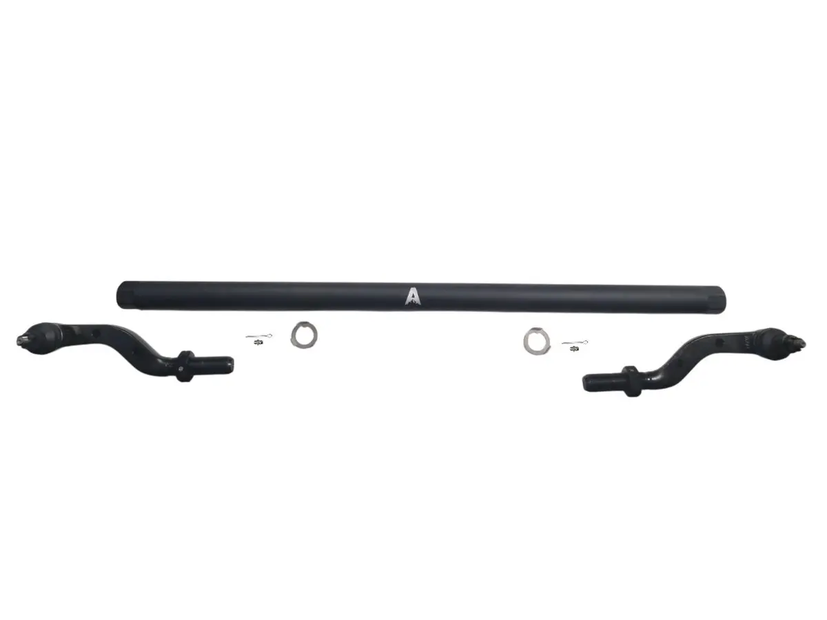 Kit121 - Jeep Wrangler Jl & Gladiator Jt - 2.5 Ton Prolock Tie Rod Assembly - Dana44 - Black Aluminum 1