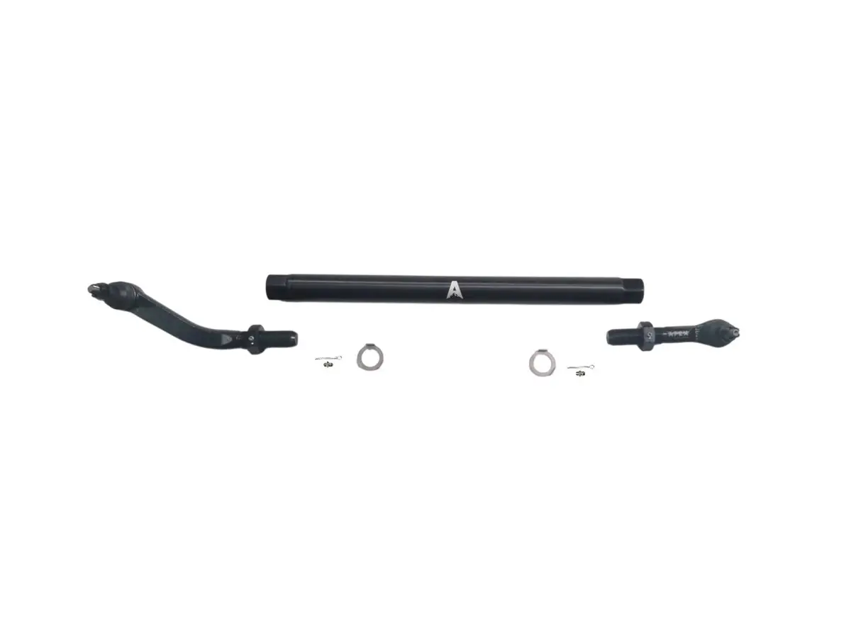 Kit123 - Jeep Wrangler Jl & Gladiator Jt - 2.5 Ton Prolock Drag Link Assembly - Noflip - Black Aluminum 1