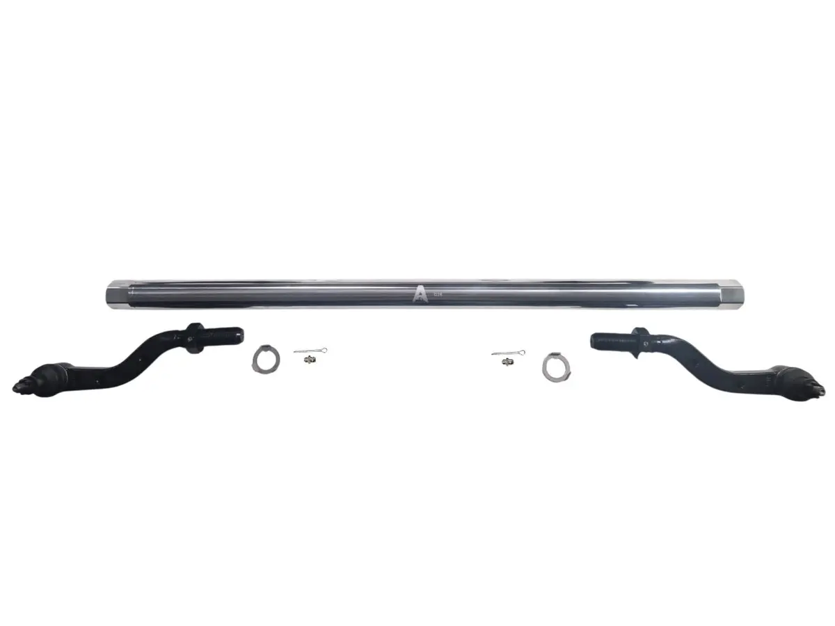 Kit126 - Jeep Wrangler Jl & Gladiator Jt - 2.5 Ton Prolock Tie Rod Assembly - Dana44 - Polished Aluminum 1