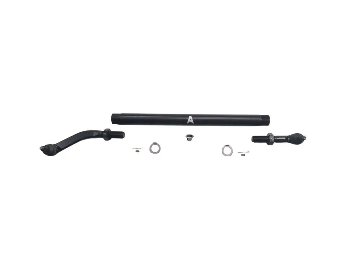 Kit138 - Jeep Wrangler Jk 2.5 Ton Prolock Drag Link Assembly - Yesflip - Black Aluminum 1