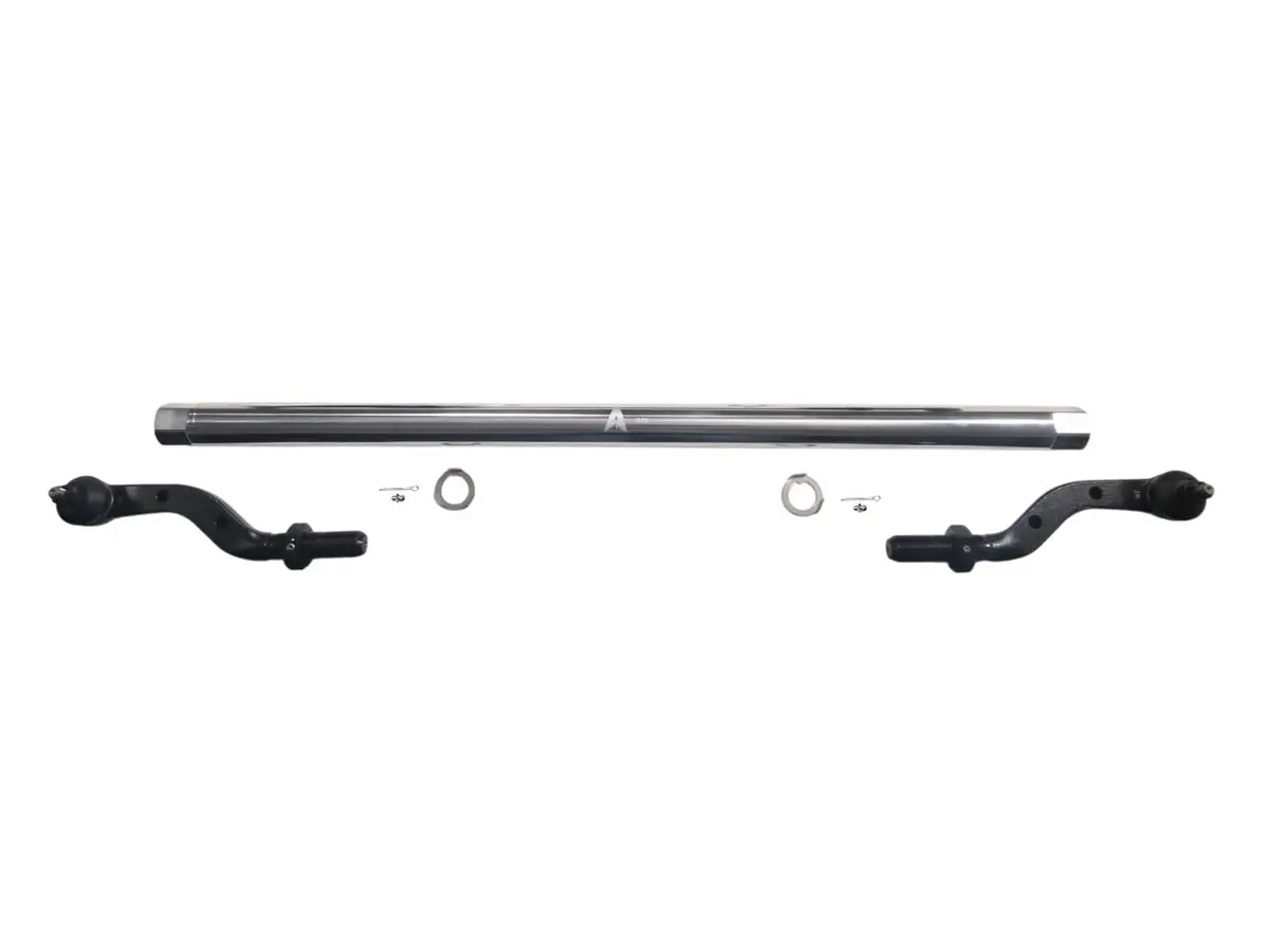 Kit141 - Jeep Wrangler Jk 2.5 Ton Prolock Tie Rod Assembly - Polished Aluminum 1