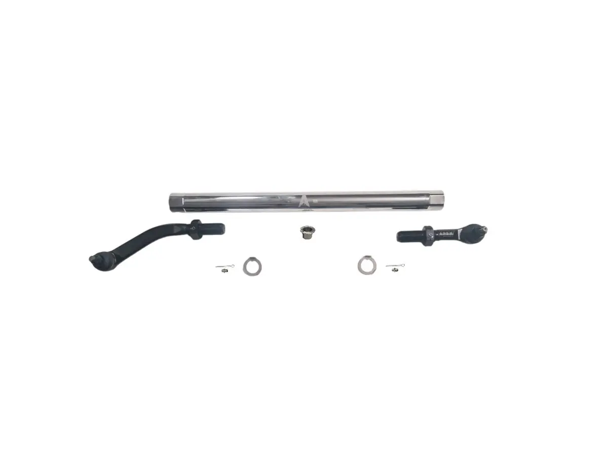 Kit143 - Jeep Wrangler Jk 2.5 Ton Prolock Drag Link Assembly - Yesflip - Polished Aluminum 1