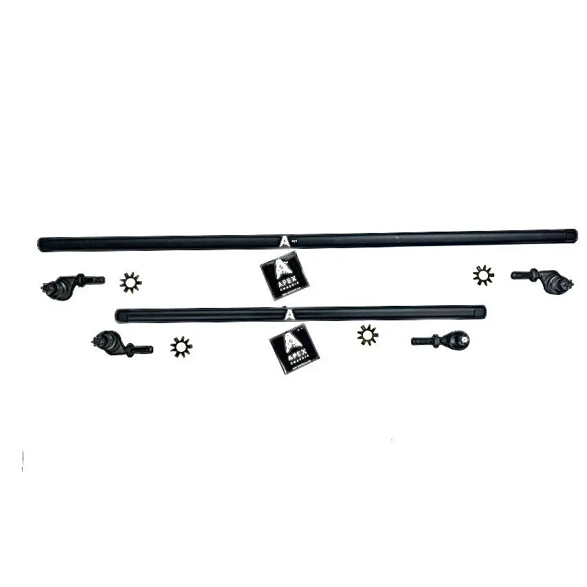 Kit150 - Jeep Wrangler Jk - 1 Ton Steering Kit - Blk Aluminum 1