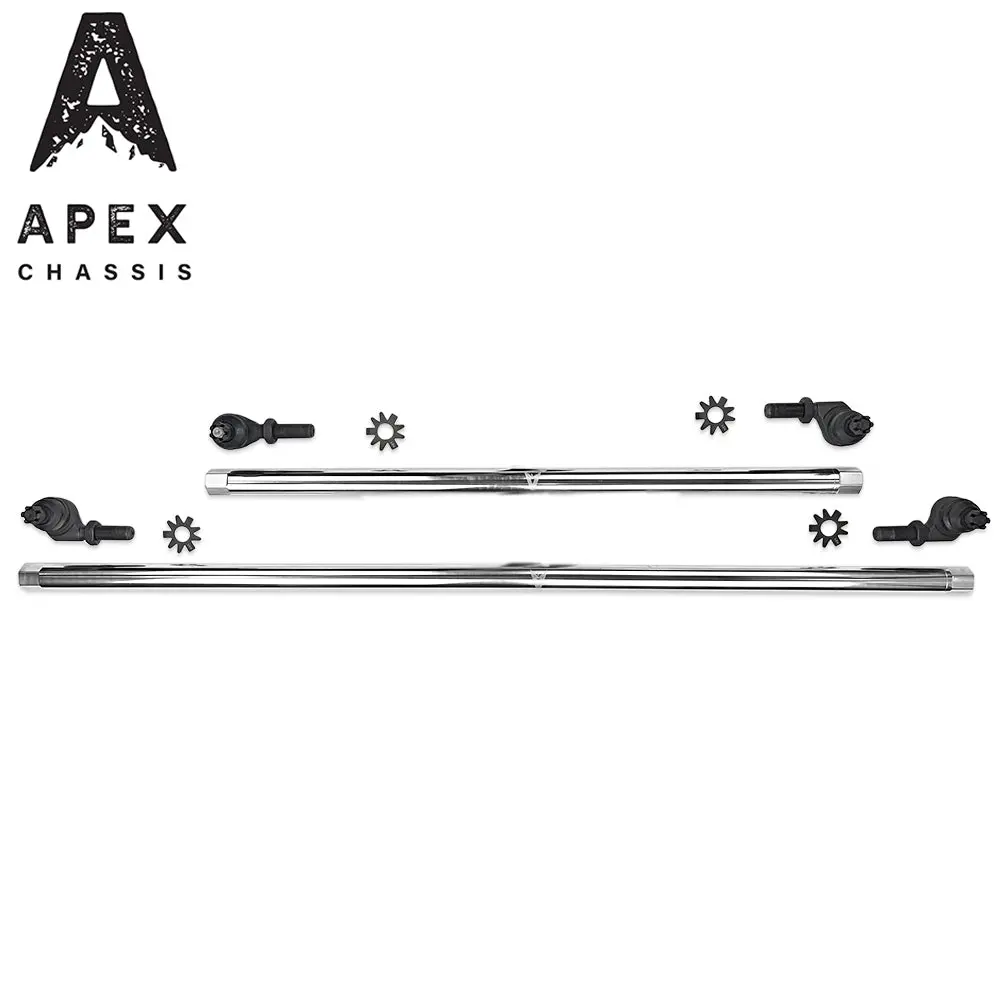 Kit155 - Jeep Wrangler Jk - 1 Ton Steering Kit - Pol Aluminum 1