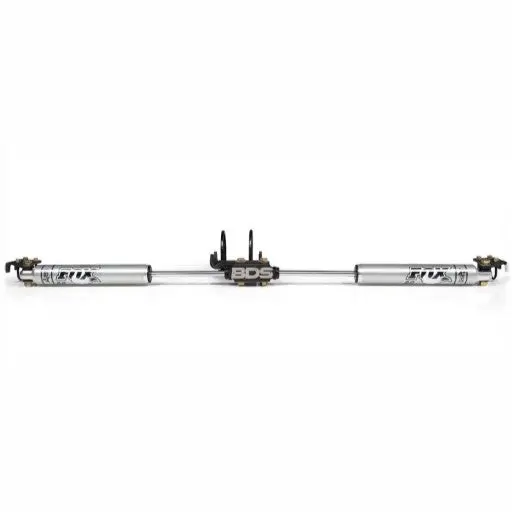 Kit178 - Ford 05-24 Bds - Fox Dual Steering Stabilizers With Fox Clamps 1