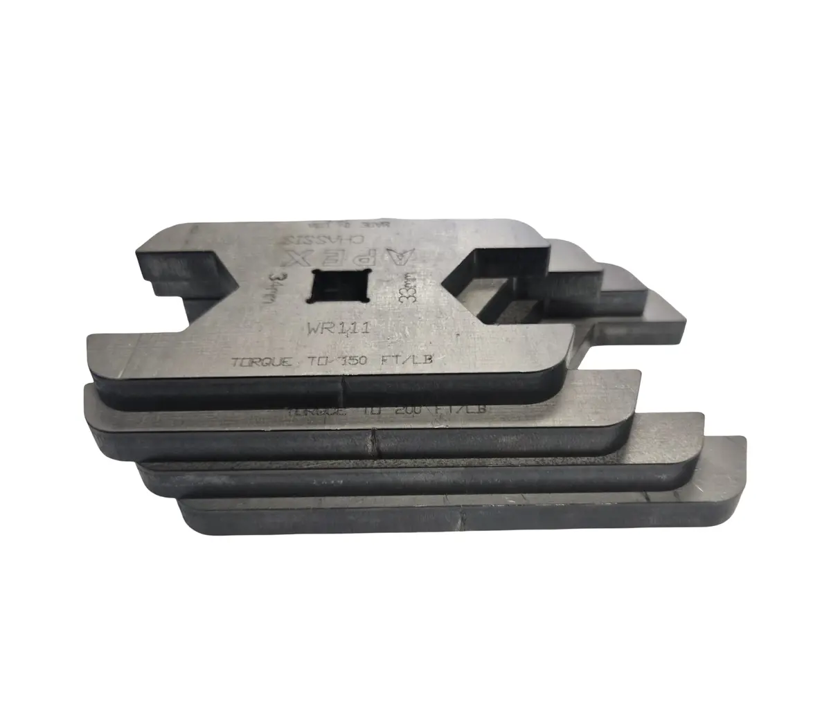 Kit525 - Apex Jam Nut Wrench - Full Set (6) 1