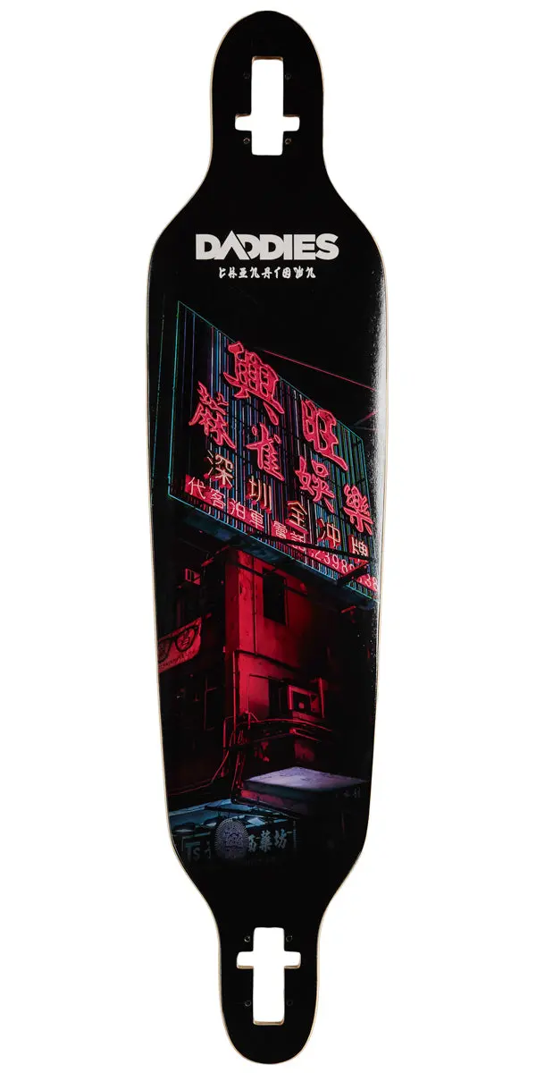Daddies Chinatown Drop-Thru Longboard Deck 1