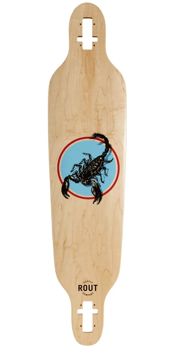 Rout Threat Drop-Thru Longboard Deck 1