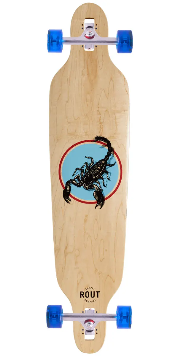 Rout Threat Drop-Thru Longboard Complete 1