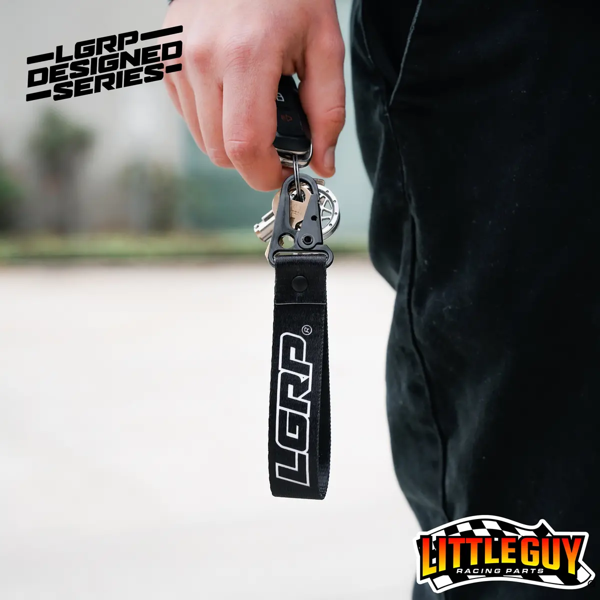 Lgrp® Staple Keychain Lanyard 1