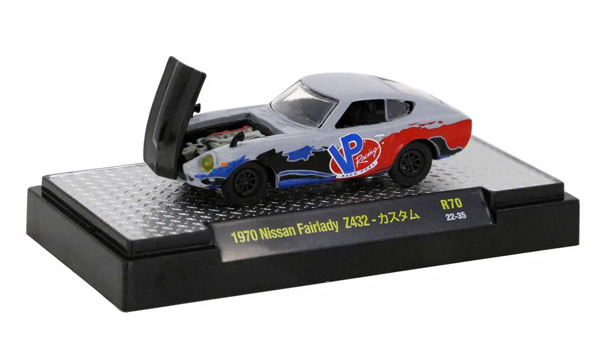 1970 Nissan Fair Lady Z432 Vp Racing M2 Machines 1:64 Scale Detroit Muscle Release 70 2