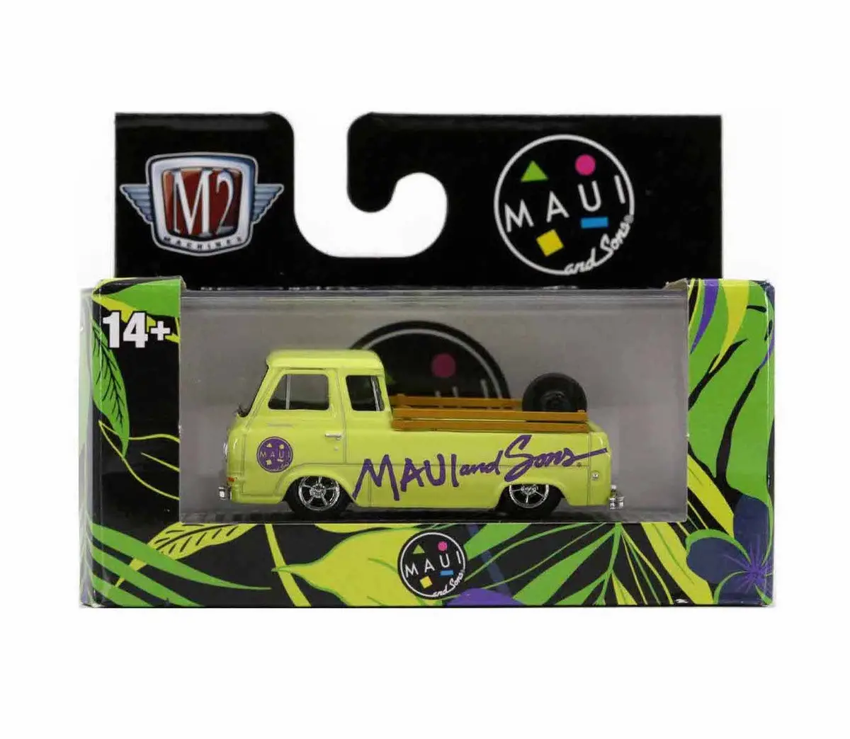 1964 Ford Econoline Truck Maui & Sons M2 Machines 1:64 Scale Auto-Trucks Release 80 1