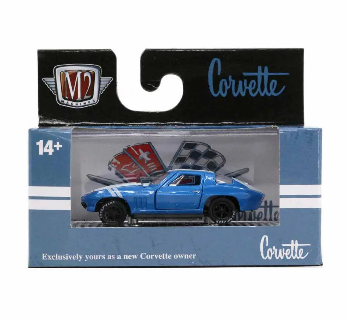 1966 Chevrolet Corvette 427 M2 Machines 1:64 Scale Detroit Muscle Release 71 1