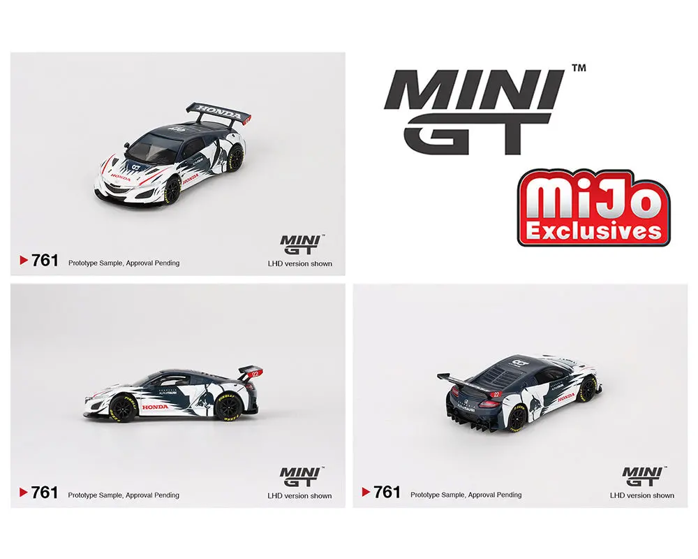 (Coming Soon) Mini Gt 1/64 Honda Nsx Gt3 Evo Alphatauri Yuki Tsunoda 2023 Red Bull Formula Nurburgring – Mijo Exclusives 1