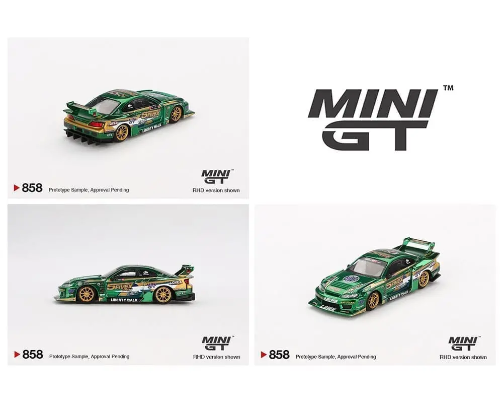 Mini Gt 1/64 Nissan Lb-Super Silhouette S15 Silvia Lbwk 2024 Fausto Racing 1