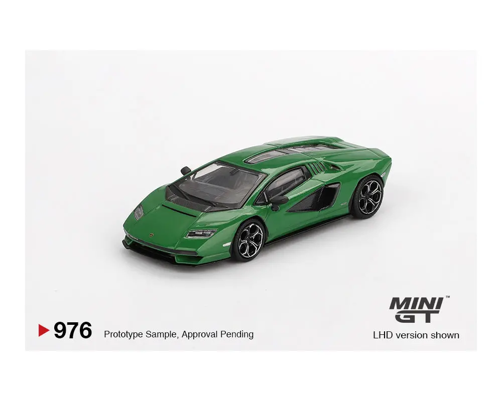 Mini Gt 1/64 Lamborghini Countach Lpi 800-4 Verde Medio 2