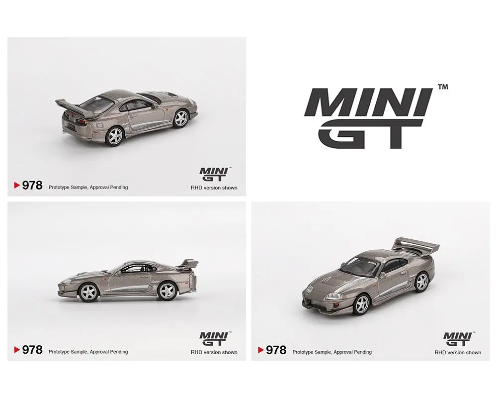 Mini Gt 1/64 Toyota Supra Veilside Combat V-Ii – Combat Grey 1