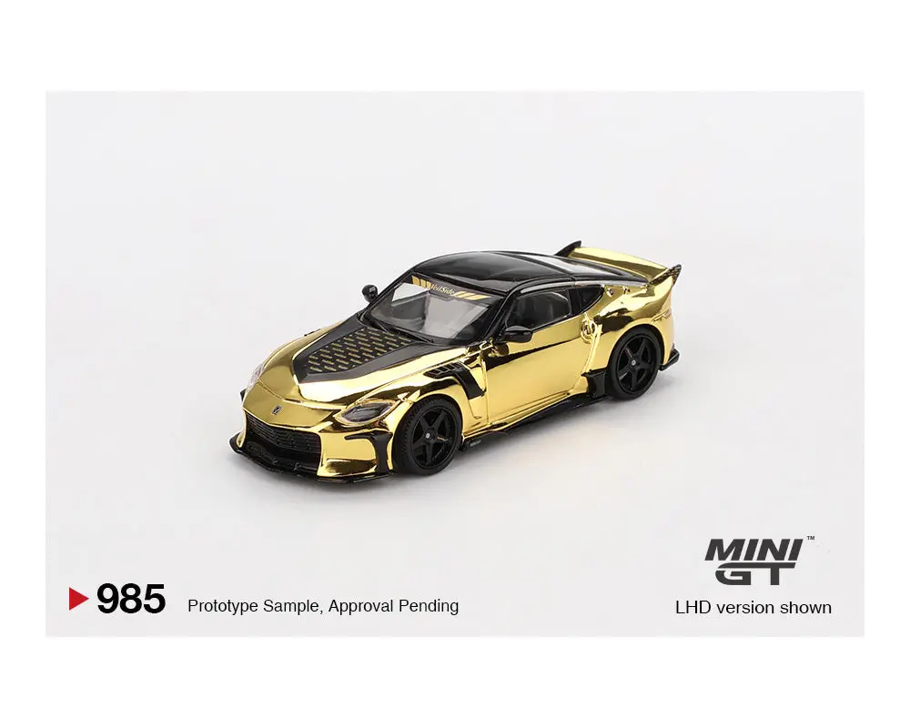 Mini Gt 1/64 Nissan Z Veilside Ffz400 – Gold Chrome 2