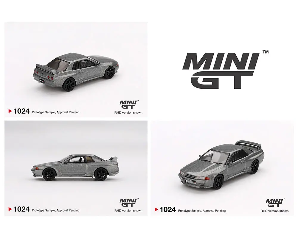 Mini Gt 1/64 Nissan Skyline Gt-R (Nismo Bnr32 Crs Version) – Dark Metal Gray 1